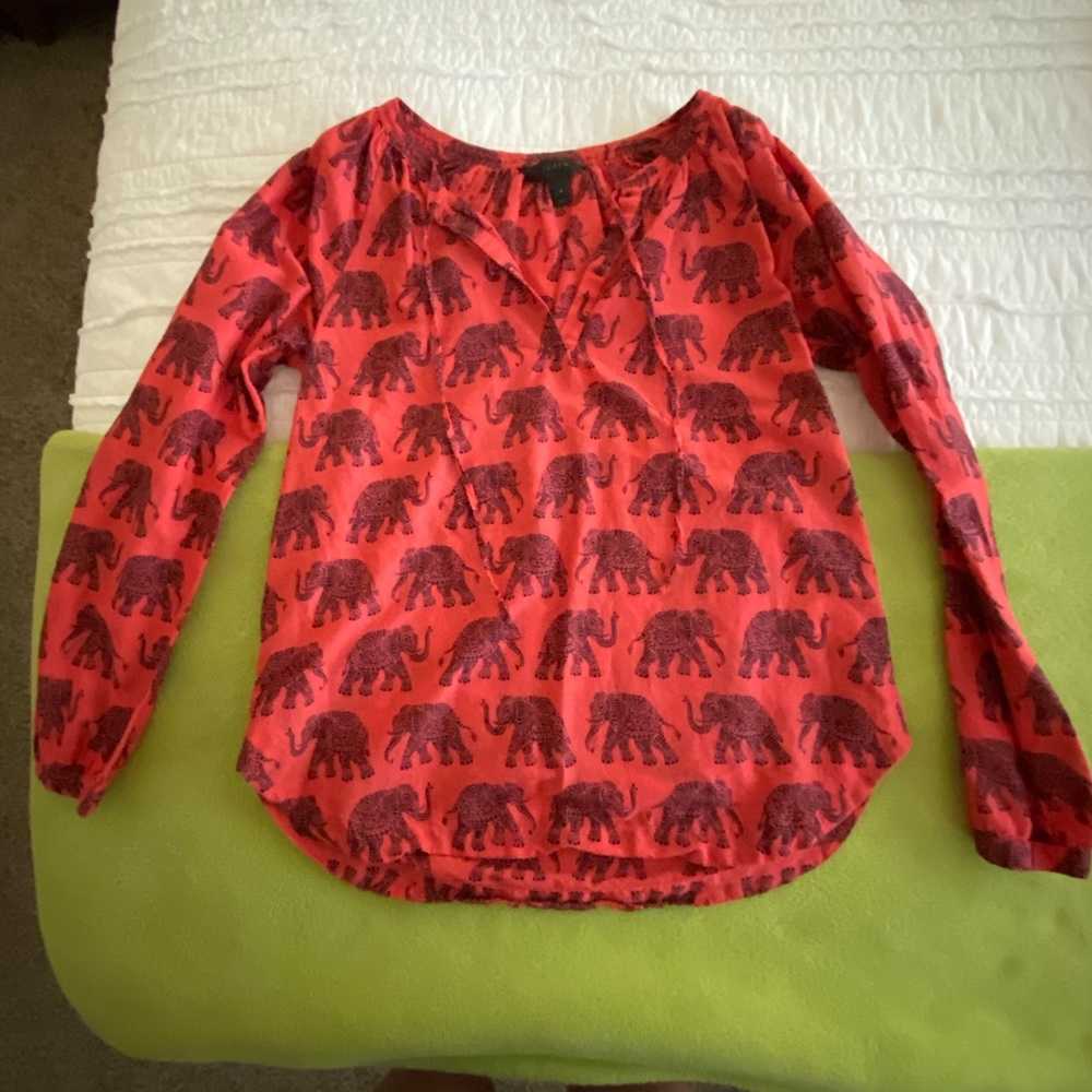 Jcrew Elephant Top